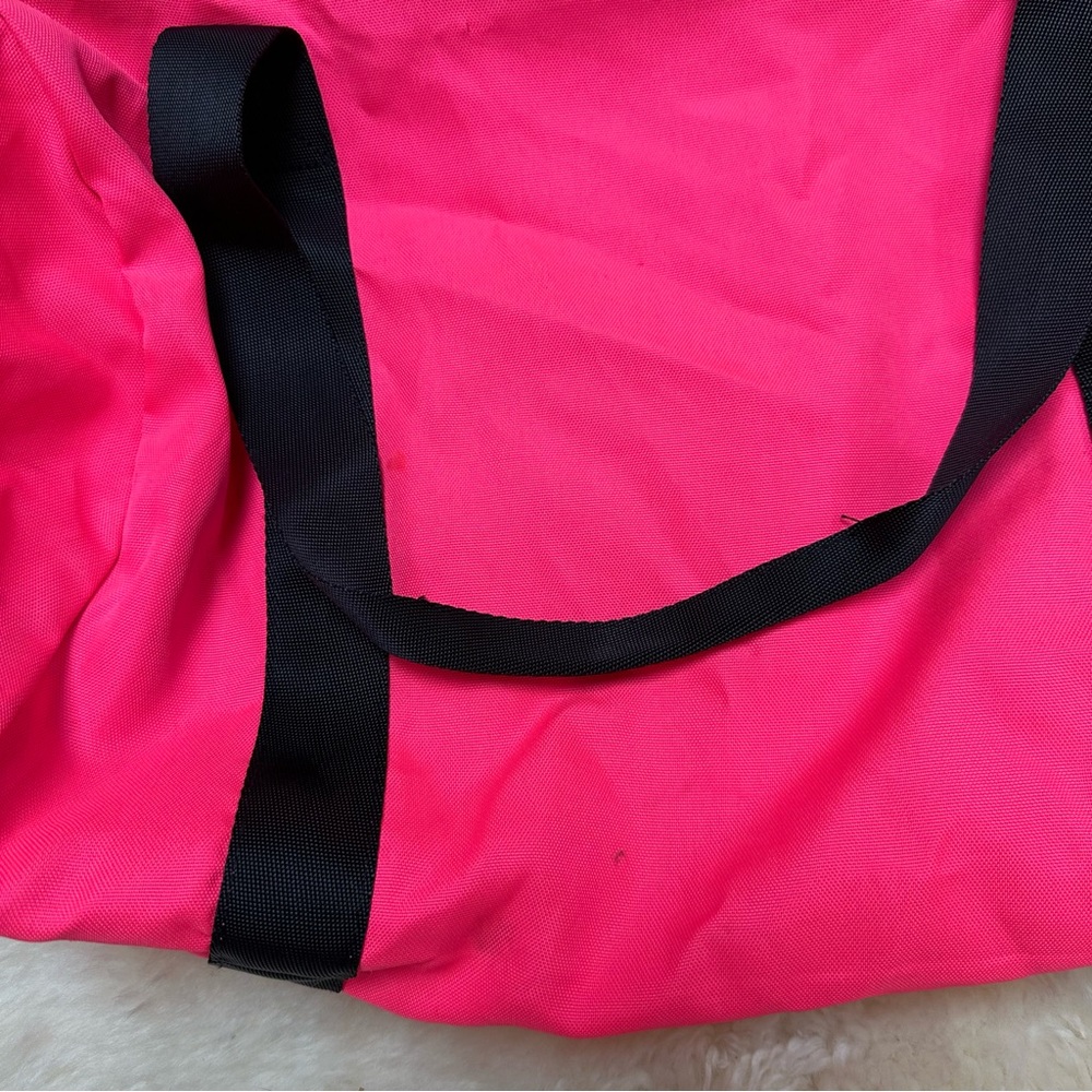 Victoria's Secret PINK Y2K Neon Pink Duffle Bag 💖 - Picture 6 of 9